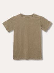 WINKIKI Chlapecké tričko s krátkým rukávem Free and Brave šedá/khaki 98