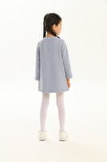 WINKIKI Dívčí šaty - - světle-šedý melanž 122