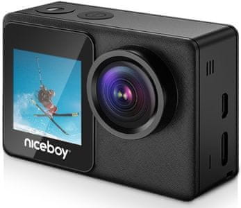 vysoce kvalitní akční kamera niceboy vega 11 vision pro skvostné fotografie a 4k luxusní videa funkce webkamery microSD karty
