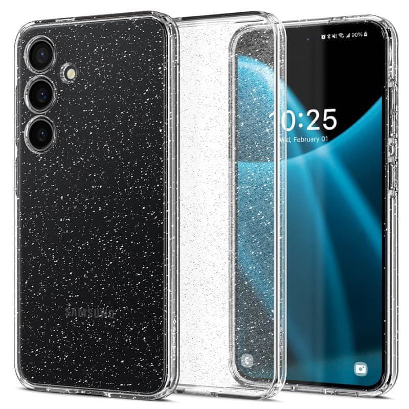 Spigen Liquid Crystal Glitter, crystal quartz - Samsung Galaxy S24 Ultra (ACS07285)