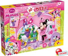 Oboustranné puzzle Minnie a Daisy 60 dílků