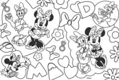 Oboustranné puzzle Minnie a Daisy 60 dílků