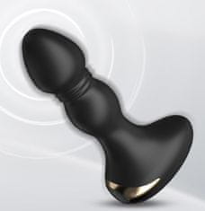 Vibrabate Vibrační tvarovaný anální kolík ovládaný aplikací, pro ženy i muže