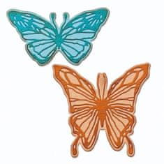 Sizzix Motýl - vyřezávací kovové šablony thinlits (4ks),