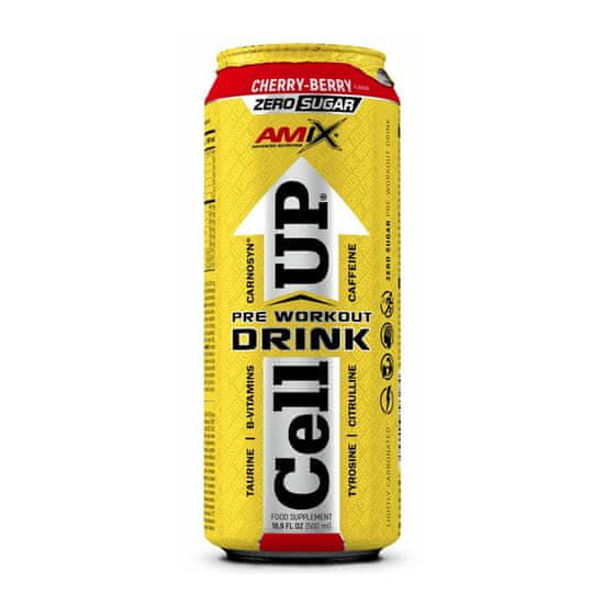 Amix Nutrition Amix CellUP PreWorkout Drink, 500 ml Příchuť: Višeň