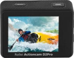 Rollei Rollei ActionCam D2Pro/ 8 MPix/ 4K 30fps/ 2x barevný displej/ USB-C
