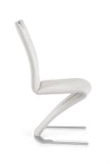 Halmar Kovová židle K188, bílá