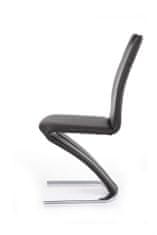 Halmar Kovová židle K188, černá