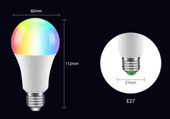 BOT LED chytrá žárovka Matter SL1 800 lm / 9 W