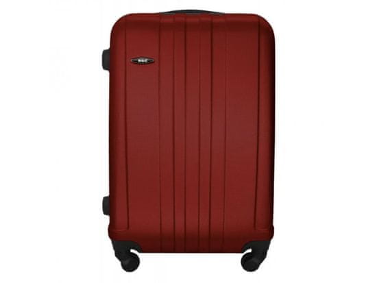 RGL 740 XL Cestovní skořepinový kufr 72x44x26 cm, vínový