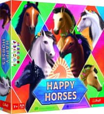 Trefl Šťastní koně společenská hra v krabici 24x24x6cm