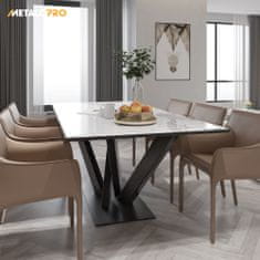 Kovová černá stolní noha, centrální stolová podnož, pro až 150 kg těžké stolové desky, jídelní stůl stolek konferenční stolek obývací stolek, průmyslový moderní obývací pokoj