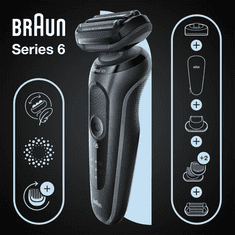 Braun Holicí strojek Series 6 61-N4862cs Wet & Dry