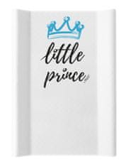 Nellys Přebalovací podložka , měkká, vyvýšené boky, Little Prince, 50 x 70cm, bílá
