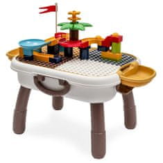Baby Mix Hrací stůl pro děti stavebnice