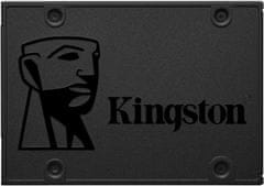 Kingston SSD disk A400 960GB, SATA3, 2,5", 500/450MBs