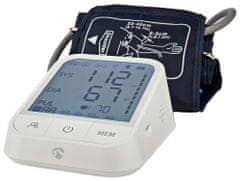 Nedis chytrý tlakoměr/ Rameno/ Bluetooth/ LCD displej/ detekce nepravidelného srdečního tepu/ detekce nošení manžety/ in