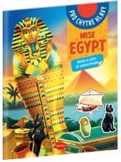 Grooters MISE EGYPT – Pátrej a lušti se samolepkami