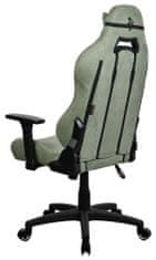 Arozzi herní židle TORRETTA SuperSoft/ látkový povrch/ lesní zelená
