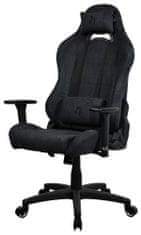 herní židle TORRETTA SuperSoft/ látkový povrch/ černá