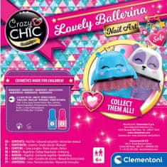 Clementoni Crazy Chic Lovely Ballerina: Sada na nehty