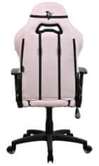 Arozzi herní židle TORRETTA SuperSoft/ látkový povrch/ růžová