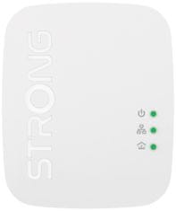 STRONG sada 3 adaptérů Powerline 600 TRI MINI/ 600 Mbit/s/ 1x LAN/ bílý
