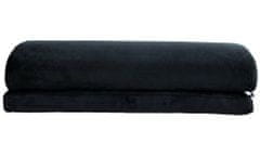 Arozzi Foot Rest Soft Fabric Velvet Black/ ergonomický polštář pod nohy/ sametově černý