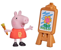 Character Prasátko Peppa: Peppa s malířským stojanem