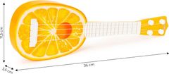EcoToys Dětská kytara - Pomeranč