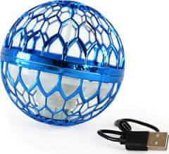 Mac Toys Bumerang Ball s LED modrý