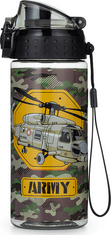 Oxybag Láhev na pití OXY CLICK Army Helikoptéra 500 ml