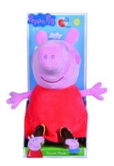 Simba Plyšové Prasátko Peppa Pig se zvukem, 22 cm