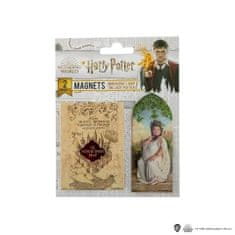 Difuzed Harry Potter Magnety - Pobertův plánek a Buclatá dáma / Sada 2 ks