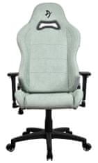 Arozzi herní židle TORRETTA Soft Fabric v2/ látkový povrch/ perlově zelená