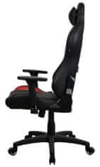 Arozzi herní židle TORRETTA Soft PU/ polyuretanový povrch/ černočervená