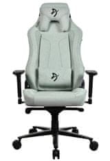 Arozzi herní židle VERNAZZA Soft Fabric Pearl Green/ povrch Elastron/ perlově zelená