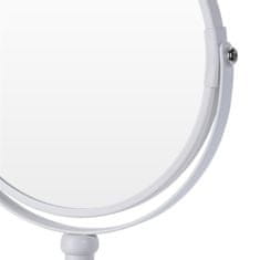 Dekorstyle Oboustranné zrcadlo s poličkou Pretty bílé