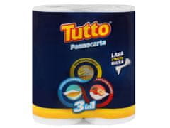 Tutto Tutto Pannocarta - Papírové utěrky, kuchyňská utěrka 3v1 1 balik