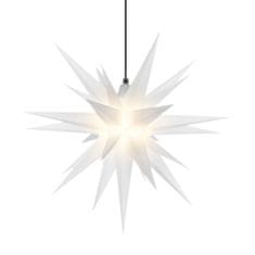 Decor By Glassor Herrnhuter papírová hvězda bílá - 60 cm