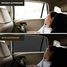 Netscroll Sluneční clona do auta (2 ks) ochrana před sluncem a teplem, jednoduchá a rychlá instalace, AutoShade