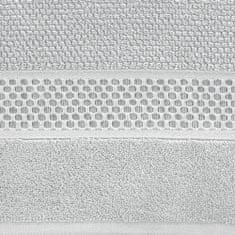 Eurofirany Bavlněný ručník DANNY 30x50 Eurofirany stříbrný