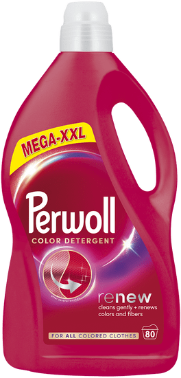 Perwoll Prací gel Color 80 praní, 4000 ml