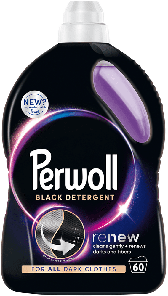 Levně Perwoll Prací gel Black 60 praní, 3000 ml