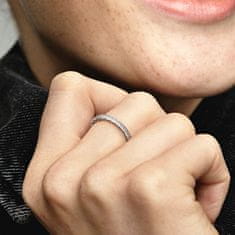 Pandora Zamilovaný prsten s krystaly 190963CZ (Obvod 50 mm)