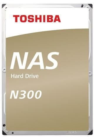 TOSHIBA N300 NAS, 3.5” - 16TB, bulk (HDWG31GUZSVA)
