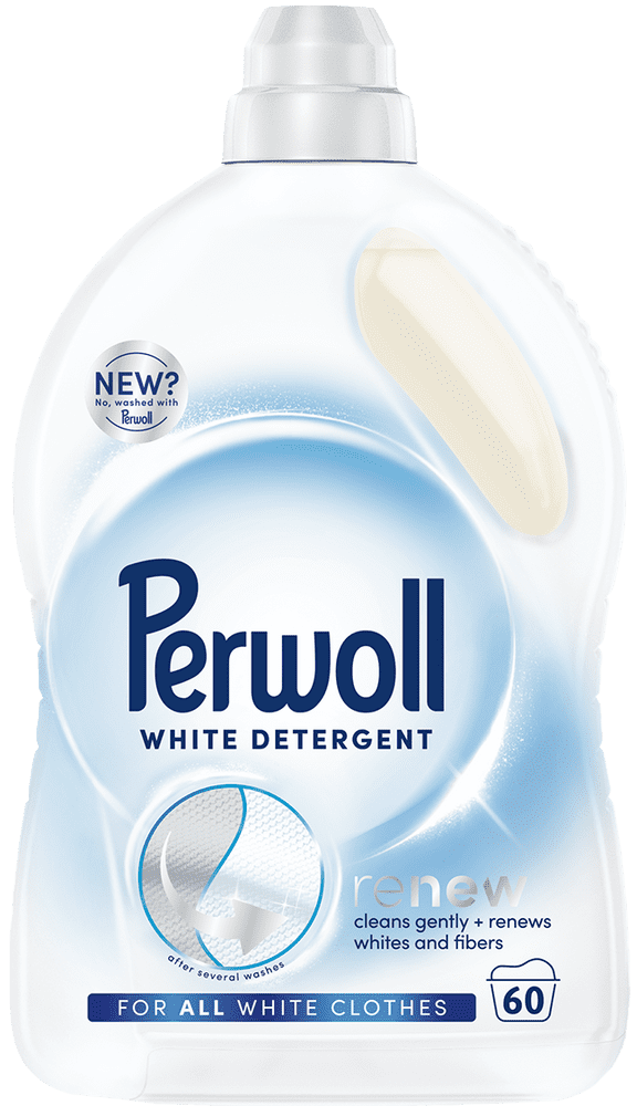 Levně Perwoll Prací gel White 60 praní, 3000 ml