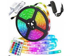 sapro LED pásek multicolor K0015/2835, 12V/2A, 5m, ovladač