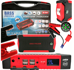 Bass Powerbanka 19000mAh, 500-1000A s funkcí startu a světlem BP-5963