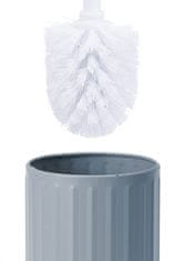 Eleganza WC kartáč v šedé barvě, kov, 47 x 9 cm